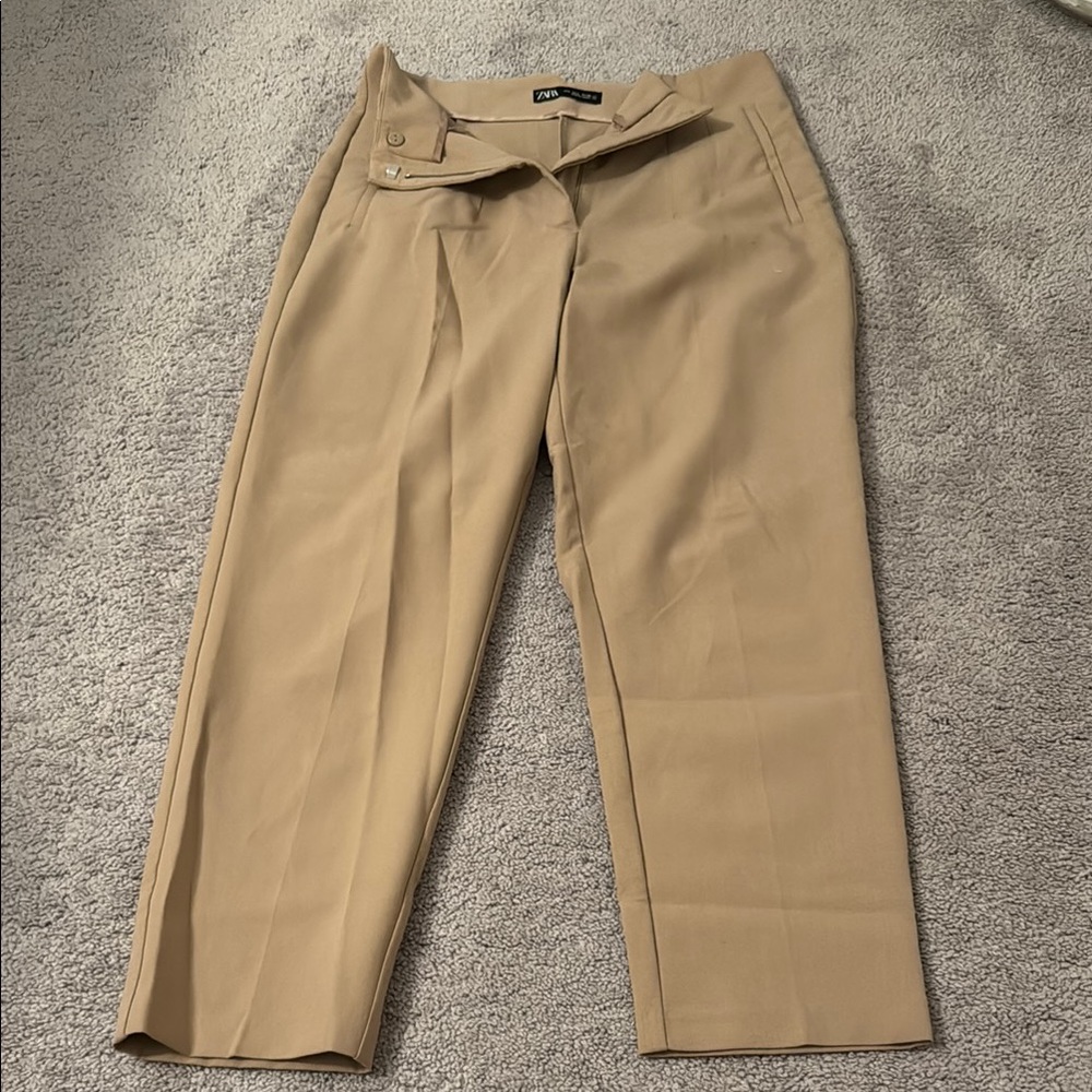 Perry Ellis Tan Chinos Classic Straight-Leg